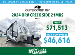 New 2024 Outdoors RV Mountain Series Creek Side 21 MKS available in Adamsburg, Pennsylvania