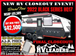 New 2022 Black Series HQ17 Black Series Camper available in Adamsburg, Pennsylvania