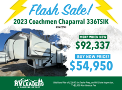 Used 2023 Coachmen Chaparral 336TSIK available in Adamsburg, Pennsylvania