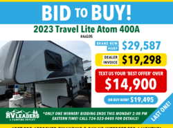 New 2023 Travel Lite  Atom 400A available in Adamsburg, Pennsylvania