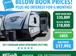 Used 2017 Highland Ridge Open Range Ultra Lite UT2710RL available in Adamsburg, Pennsylvania