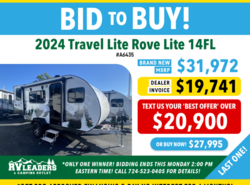 New 2024 Travel Lite Rove Lite 14FL available in Adamsburg, Pennsylvania