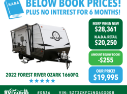 Used 2022 Forest River Ozark 1660FQ available in Adamsburg, Pennsylvania