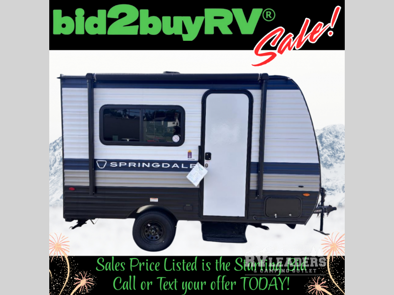 New 2026 Keystone Springdale Mini 1320RD available in Adamsburg, Pennsylvania