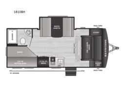 New 2026 Keystone Springdale Mini 1810BH available in Adamsburg, Pennsylvania
