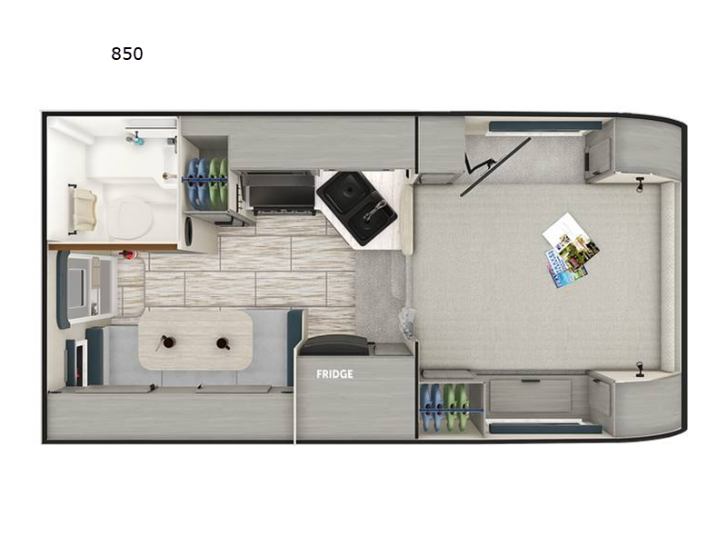 New 2026 Lance  Lance Truck Campers 850 available in Adamsburg, Pennsylvania