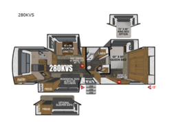 New 2026 Outdoors RV Blackstone Black Stone Mountain Series 280KVS available in Adamsburg, Pennsylvania