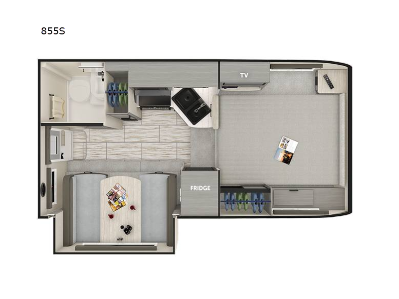 New 2026 Lance  Lance Truck Campers 855S available in Adamsburg, Pennsylvania