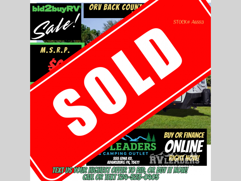 New 2026 Outdoors RV Back Country Series MTN TRX Titanium Series 28DBS available in Adamsburg, Pennsylvania