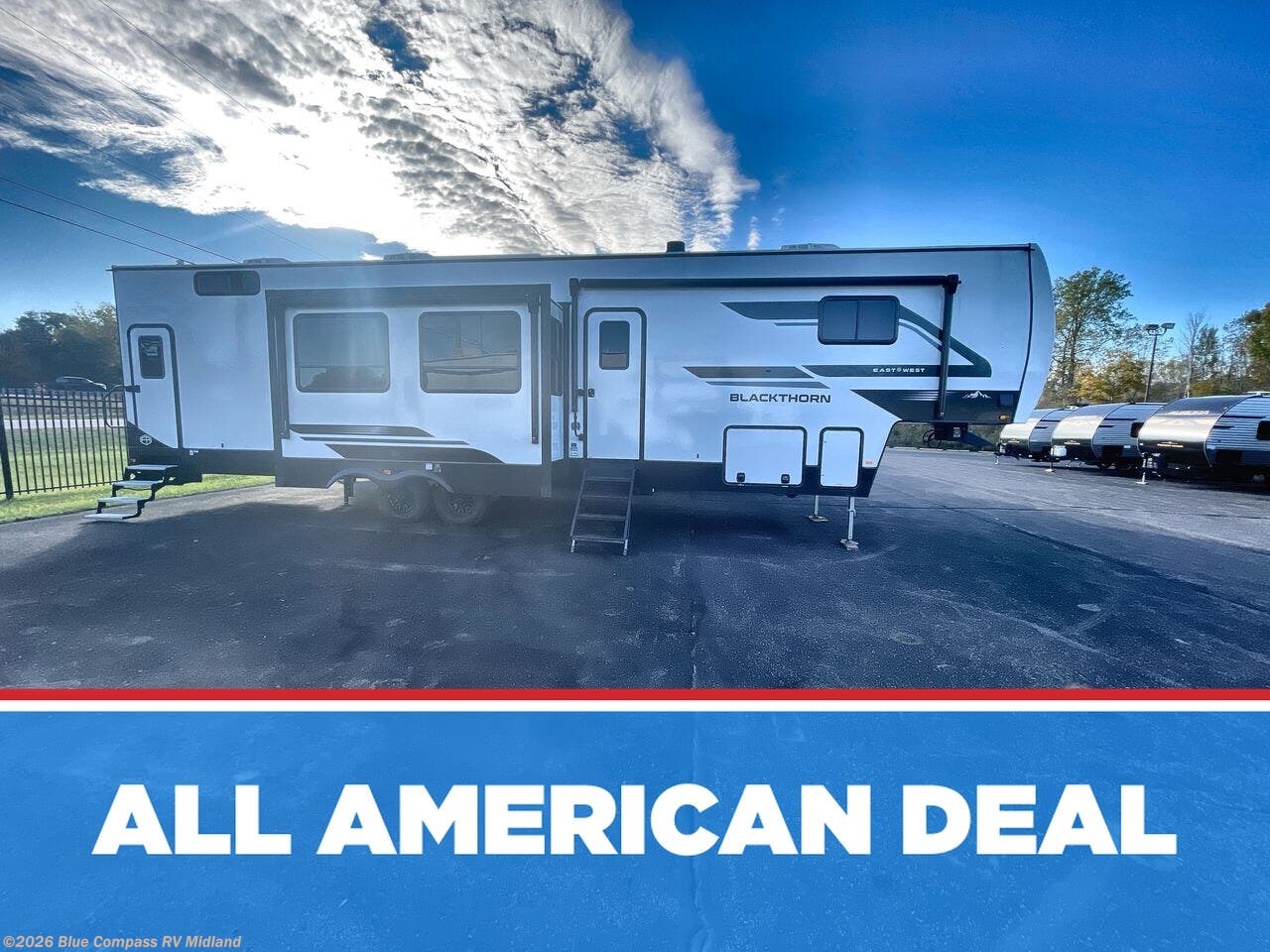 New 2026 East to West Blackthorn 3880RBDB available in Midland, Michigan