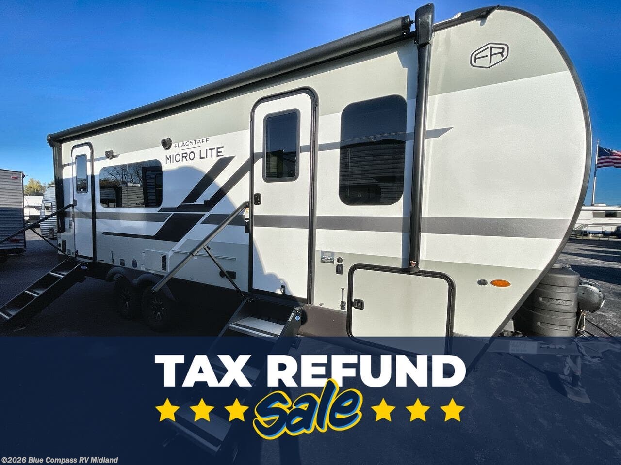 New 2026 Forest River Flagstaff Micro Lite 25SRK available in Midland, Michigan