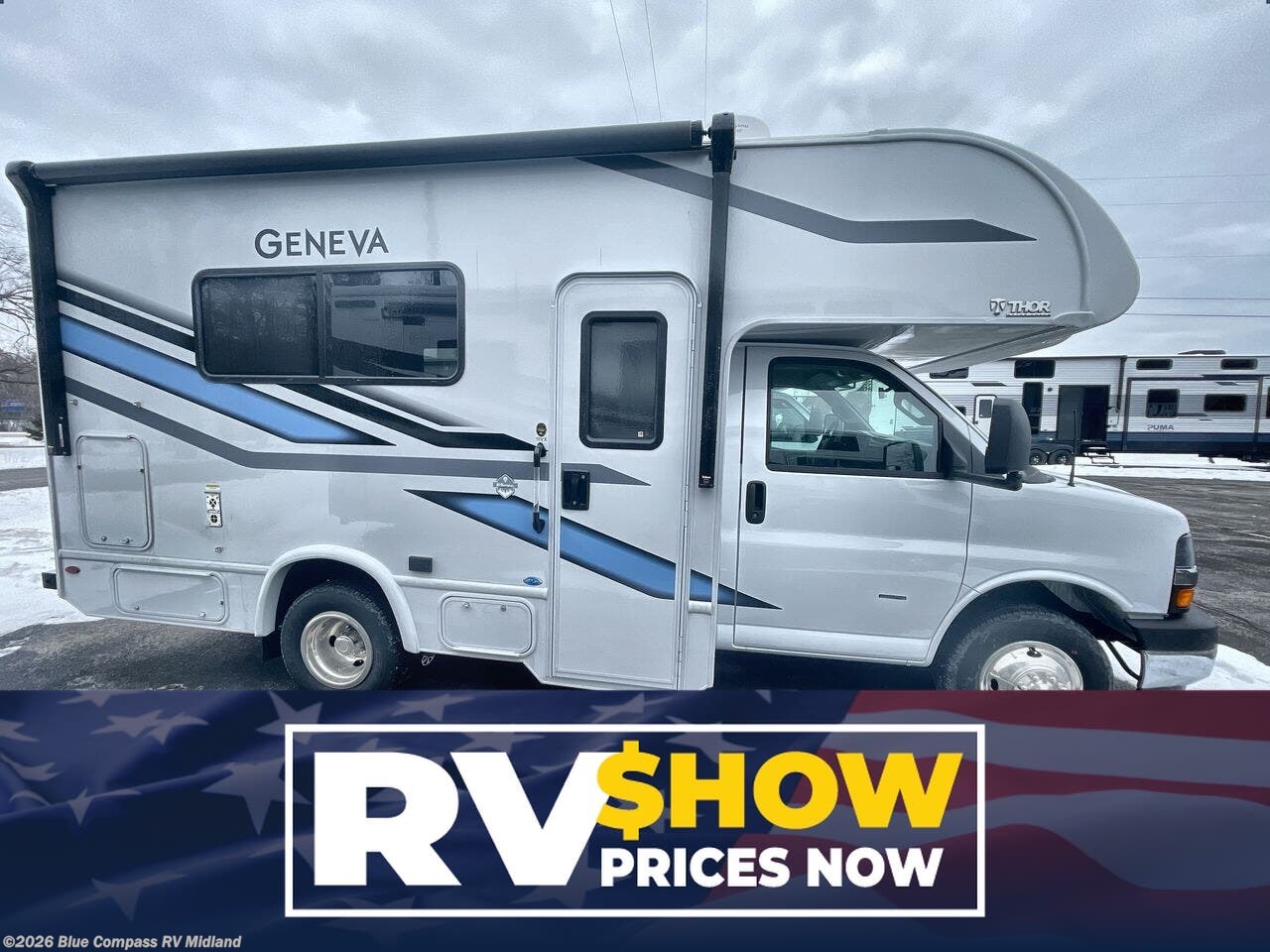 New 2026 Thor Motor Coach Geneva 19VX CHEVY available in Midland, Michigan
