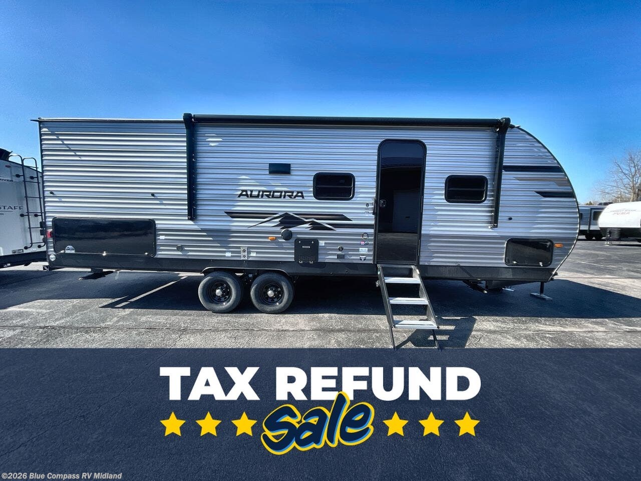 New 2026 Forest River Aurora Light 26BHS available in Midland, Michigan