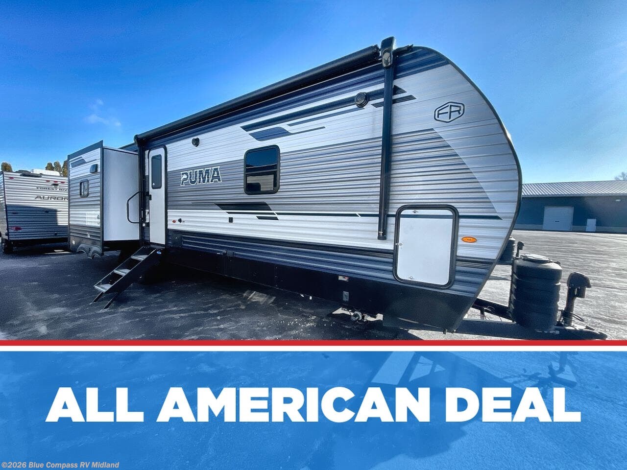 New 2026 Forest River Puma 32BHFS available in Midland, Michigan