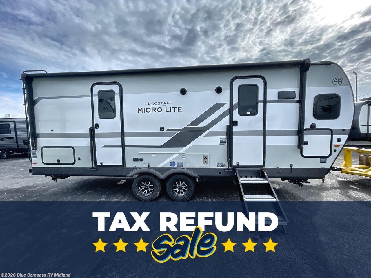 New 2026 Forest River Flagstaff Micro Lite 25FKB available in Midland, Michigan