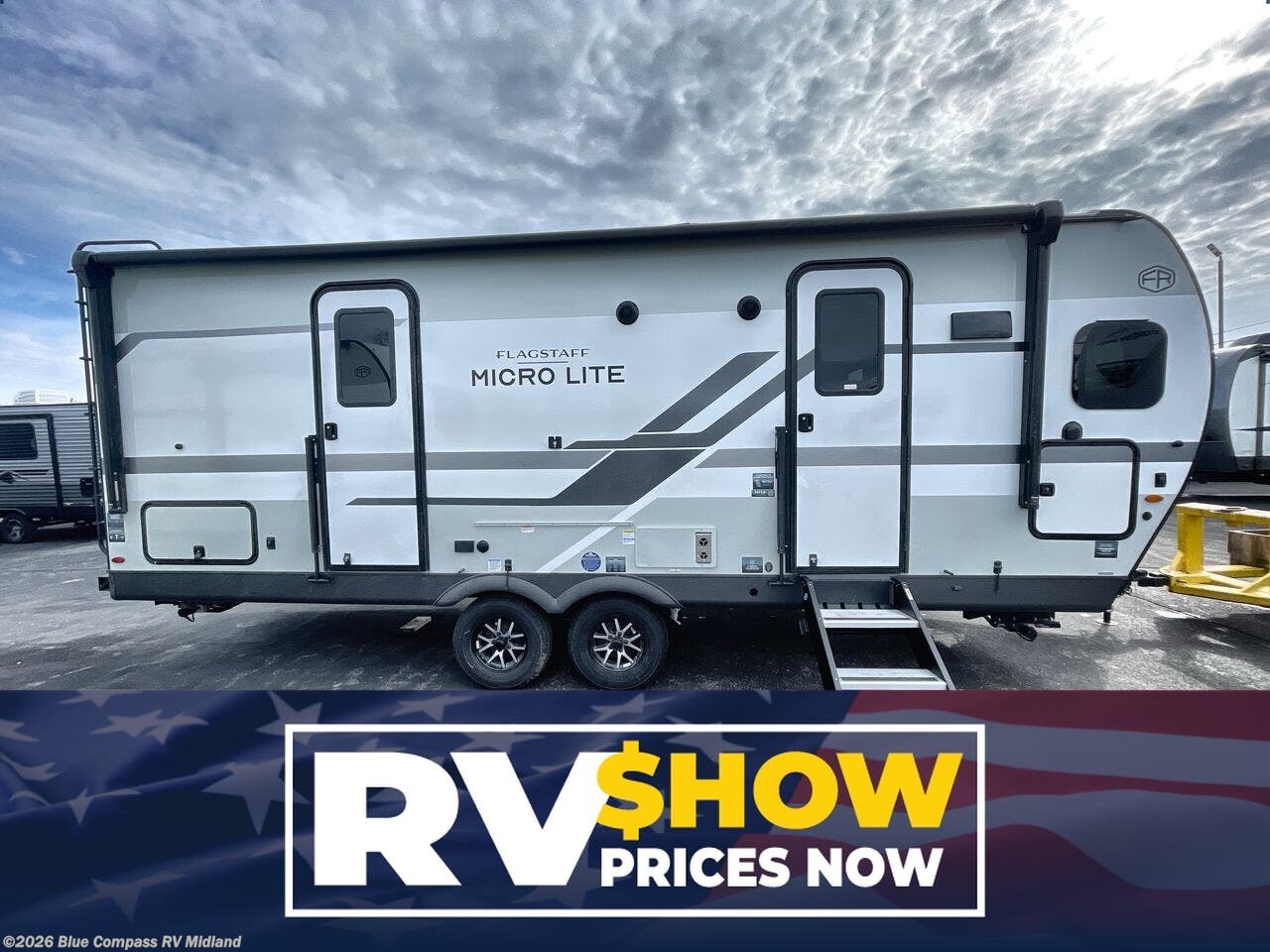 New 2026 Forest River Flagstaff Micro Lite 25FKB available in Midland, Michigan