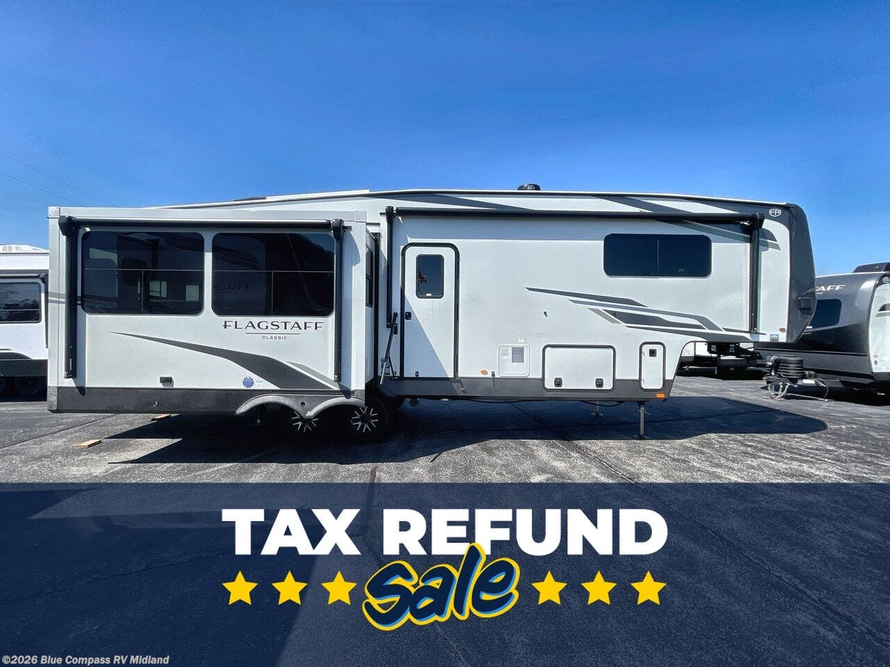 New 2026 Forest River Flagstaff Classic F361RLS available in Midland, Michigan