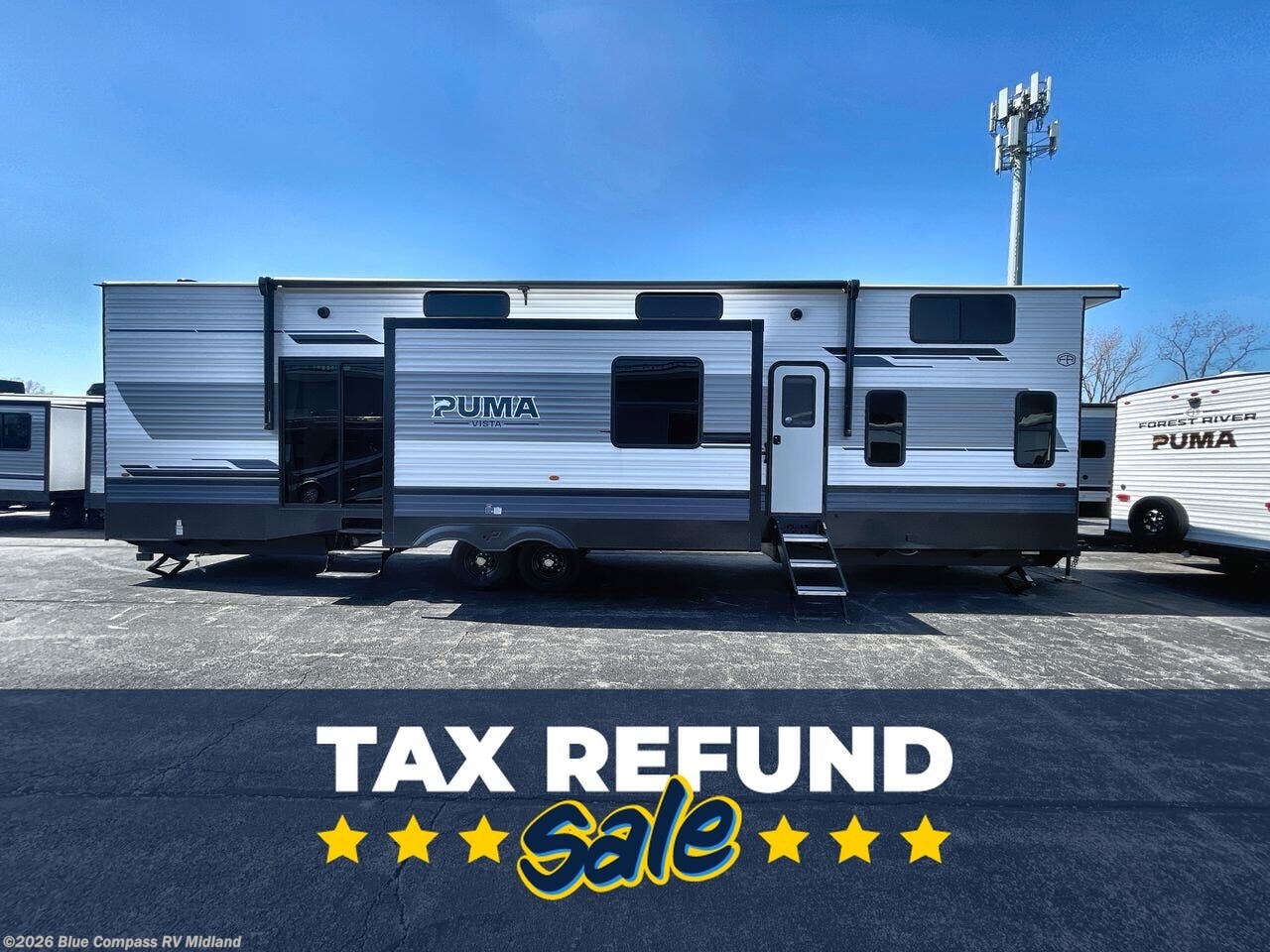 New 2026 Forest River Puma Vista 420LFT available in Midland, Michigan