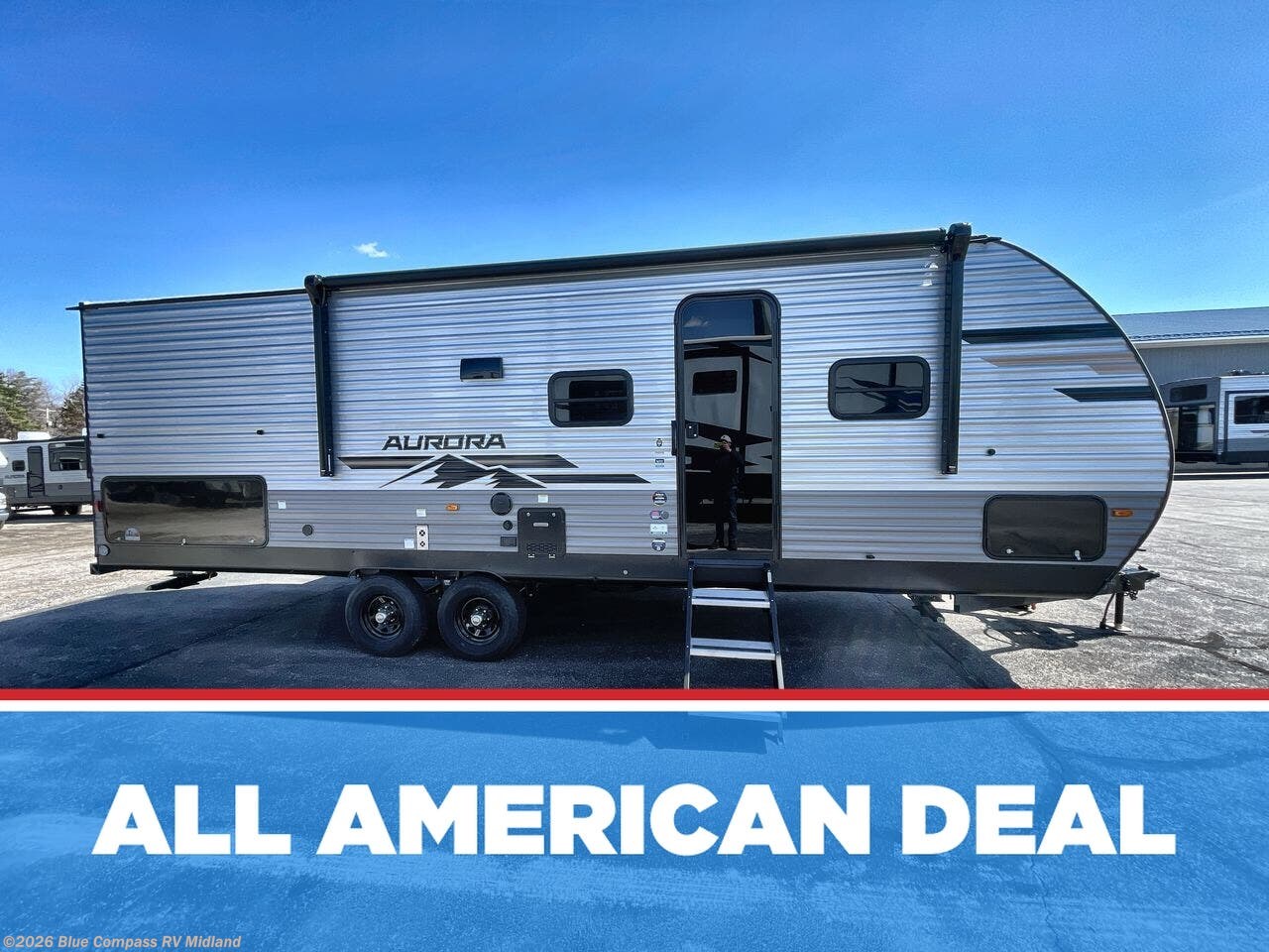 New 2026 Forest River Aurora Light 26BHS available in Midland, Michigan