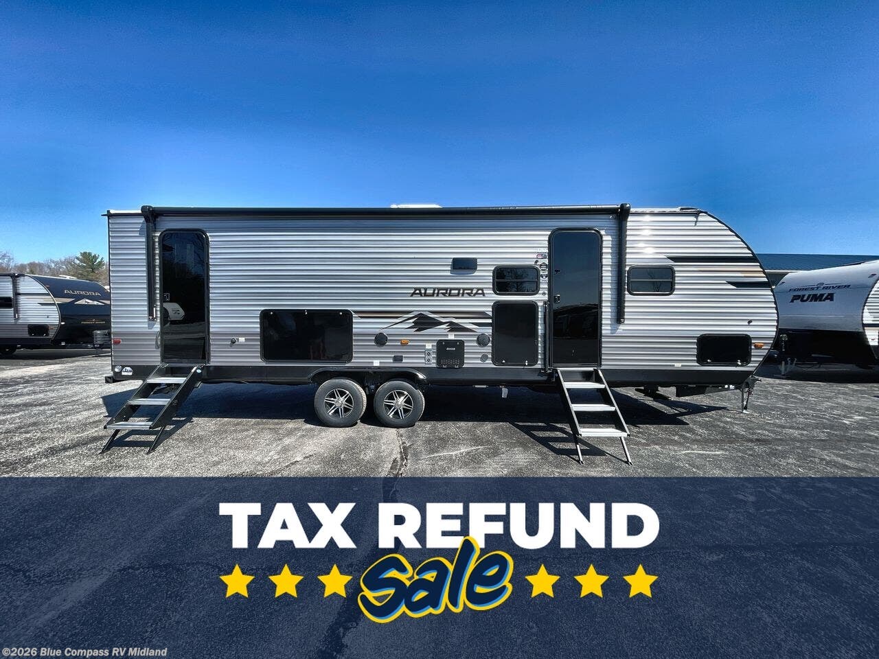 New 2026 Forest River Aurora 27DBH available in Midland, Michigan