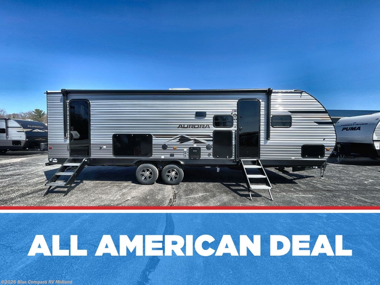 New 2026 Forest River Aurora 27DBH available in Midland, Michigan