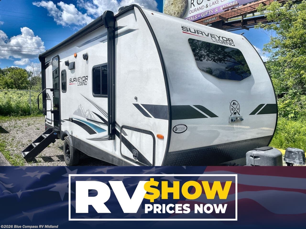Used 2023 Forest River Surveyor Legend 19RBLE available in Midland, Michigan