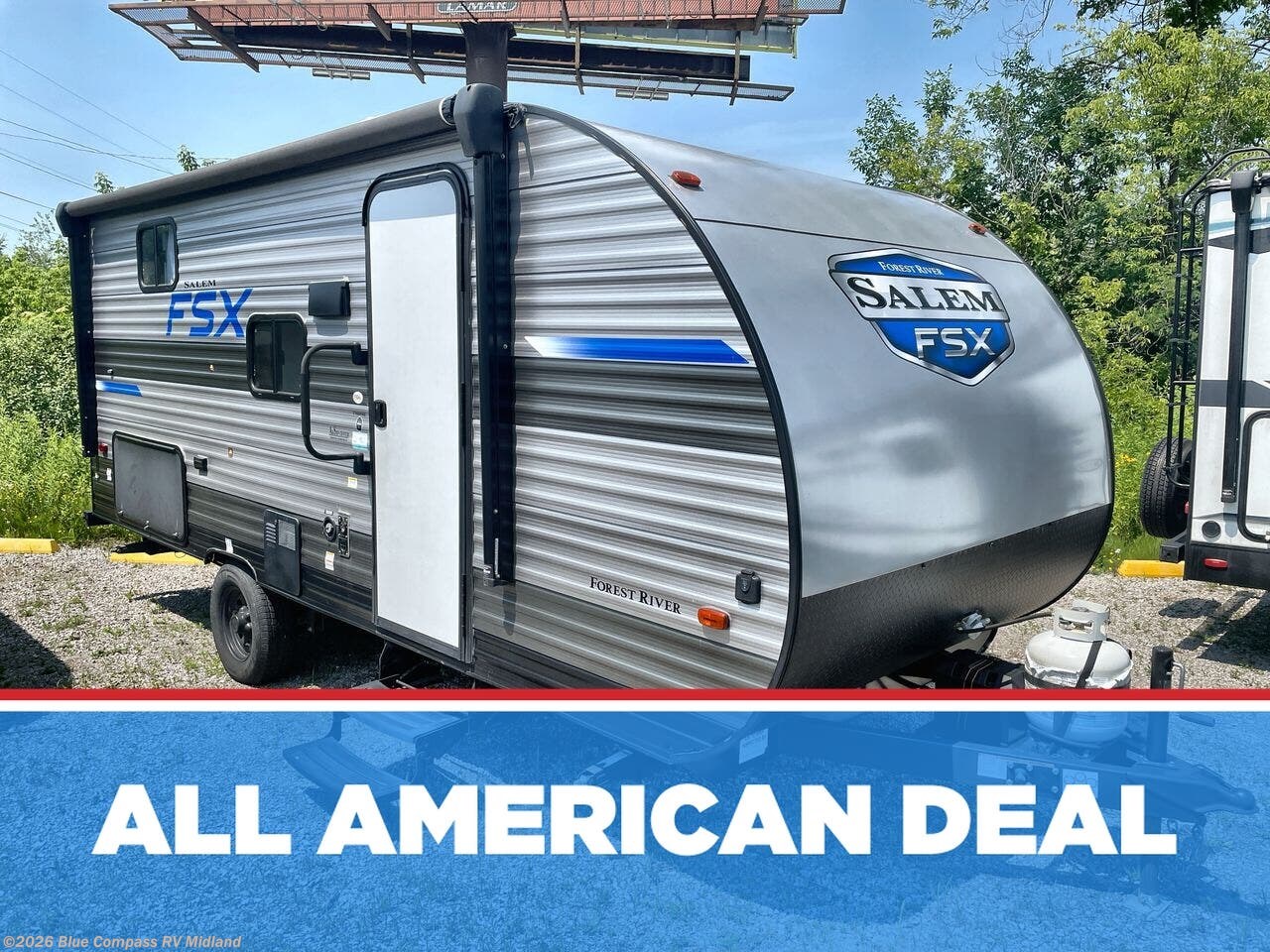 Used 2020 Forest River Salem FSX 178BHSKX available in Midland, Michigan