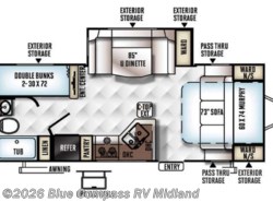 Used 2016 Forest River Rockwood Mini Lite 2504S available in Midland, Michigan