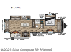 Used 2021 Venture RV SportTrek Touring Edition STT343VIK available in Midland, Michigan