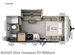New 2027 Forest River Flagstaff E-Pro E201SFB available in Midland, Michigan