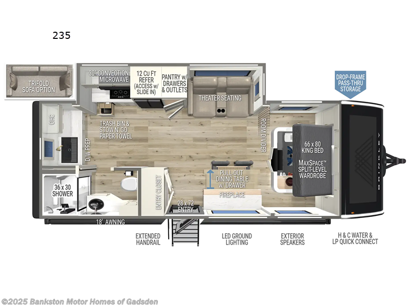 New 2026 Brinkley RV Model I 235 available in Attalla, Alabama