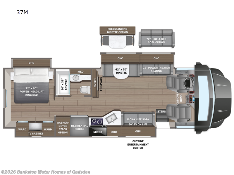 New 2026 Entegra Coach Accolade XL 37M available in Attalla, Alabama