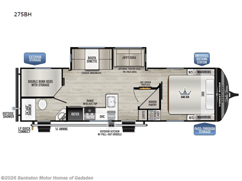 New 2026 East to West Della Terra 275BH available in Attalla, Alabama