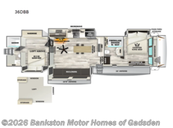 New 2026 Forest River Cherokee Sabre 36DBB available in Attalla, Alabama