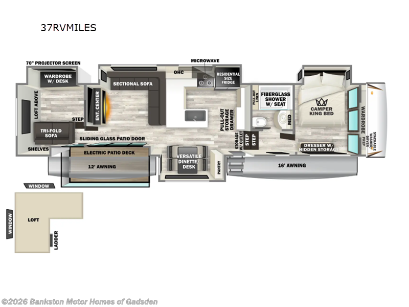 New 2026 Forest River Cherokee Sabre 37RVMILES available in Attalla, Alabama