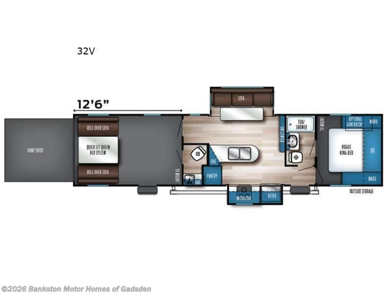 Used 2021 Forest River Vengeance Rogue 32V available in Attalla, Alabama