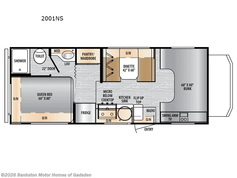 New 2026 East to West College Avenue 2001NS available in Attalla, Alabama