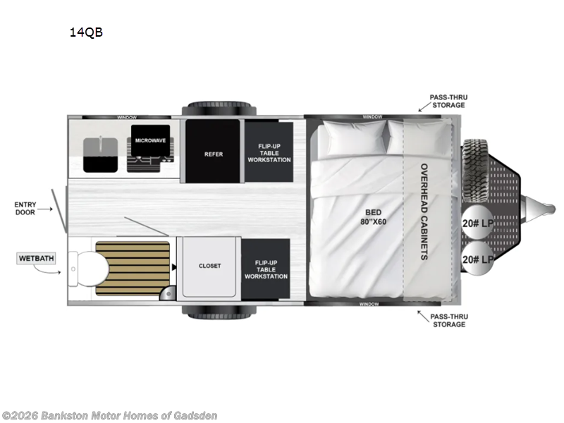 New 2026 Encore RV VENU 14QB available in Attalla, Alabama