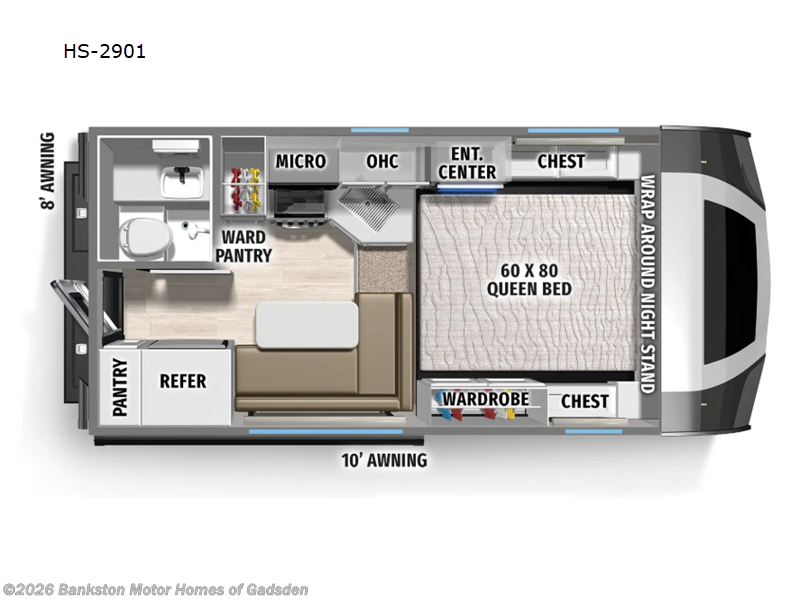 New 2026 Palomino Backpack Edition HS-2901 available in Attalla, Alabama