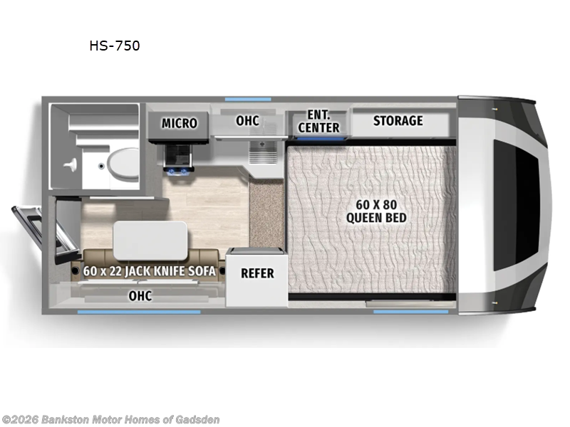 New 2026 Palomino Backpack Edition HS-750 available in Attalla, Alabama
