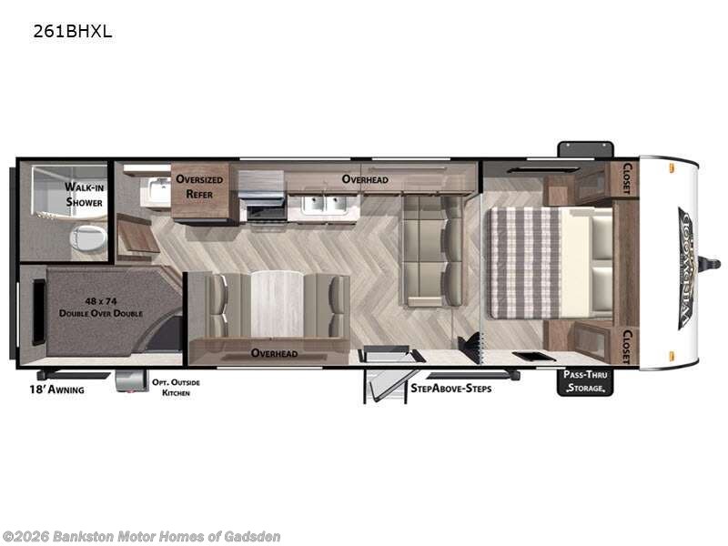 Used 2021 Forest River Wildwood X-Lite 261BHXL available in Attalla, Alabama