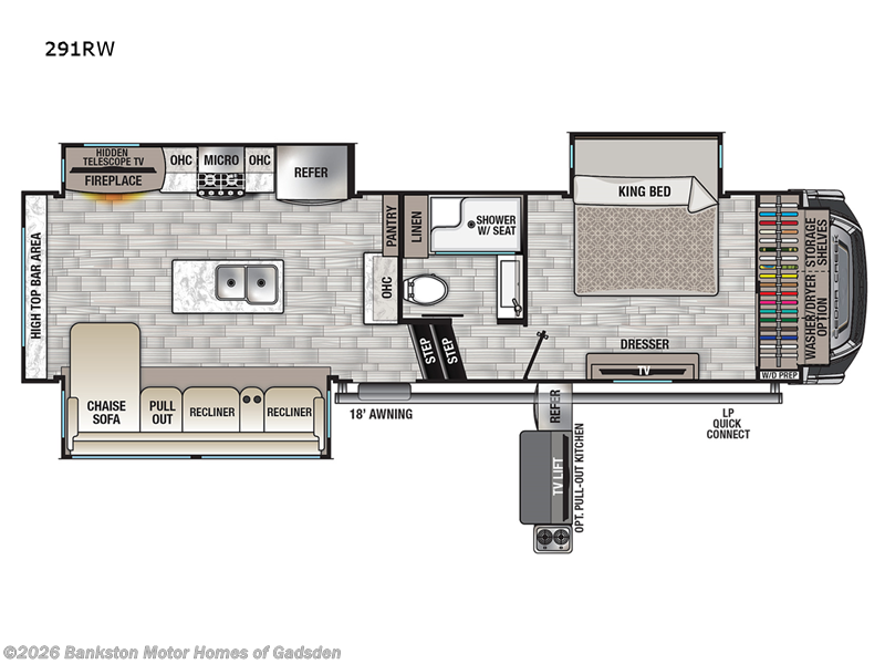Used 2022 Forest River Cedar Creek 291RW available in Attalla, Alabama