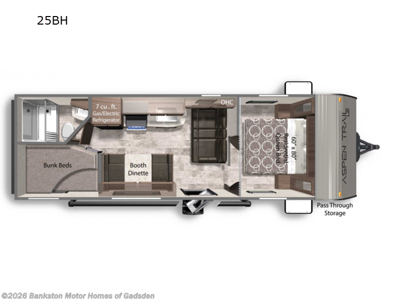 Used 2022 Dutchmen Aspen Trail LE 25BH available in Attalla, Alabama