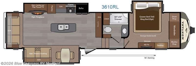 Used 2016 Keystone Montana 3610 RL available in Medford, Oregon