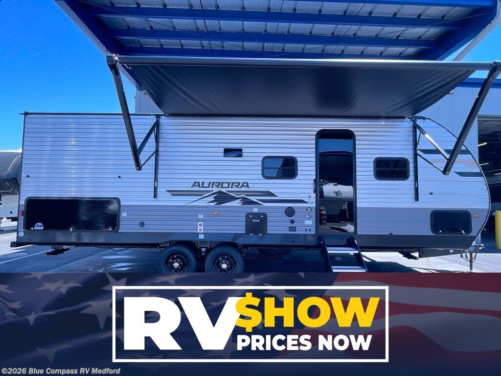 New 2026 Forest River Aurora Light 26BHS available in Medford, Oregon
