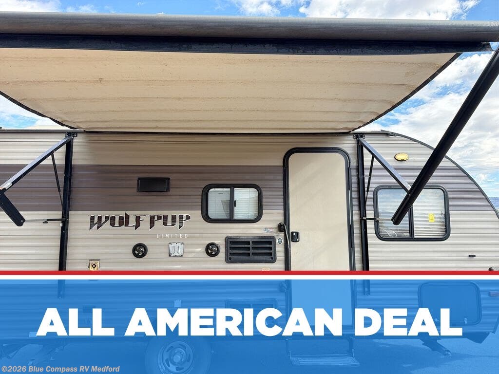 Used 2018 Forest River Cherokee Wolf Pup 16BHS available in Medford, Oregon