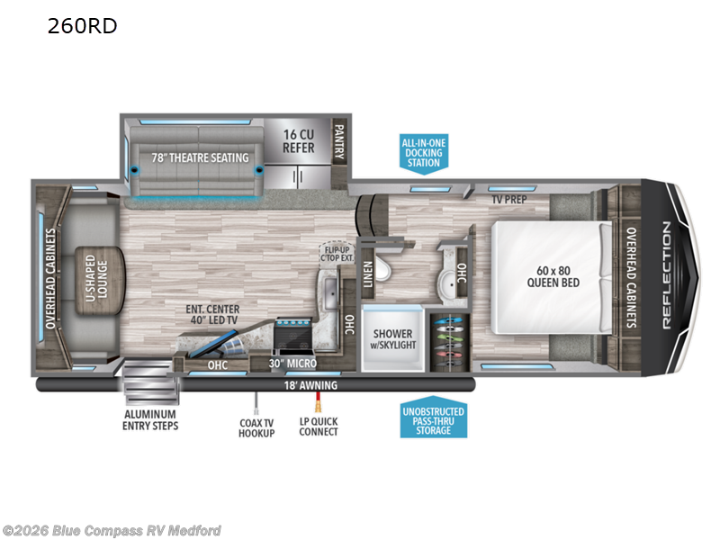 Used 2022 Grand Design Reflection 150 Series 260RD available in Medford, Oregon