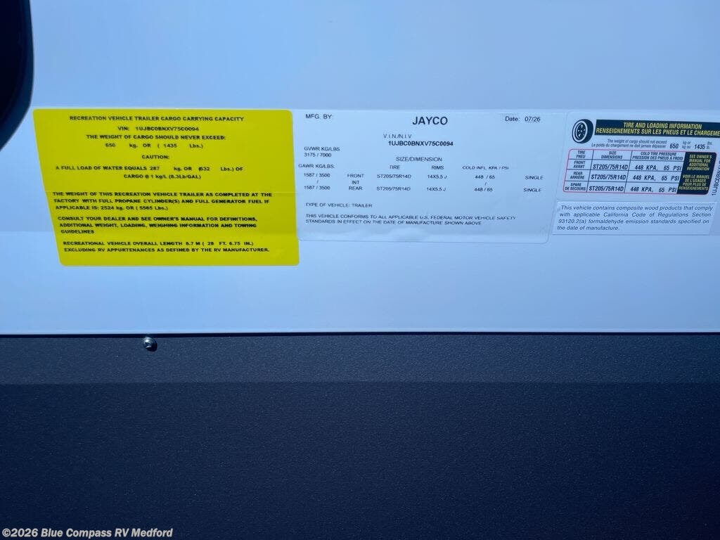 New 2027 Jayco Jay Flight 245BHSW available in Medford, Oregon