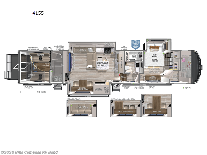New 2026 Brinkley RV Model G 4155 available in Bend, Oregon
