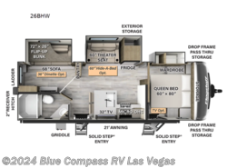 New 2024 Forest River Flagstaff Super Lite 26BHW available in Las Vegas, Nevada